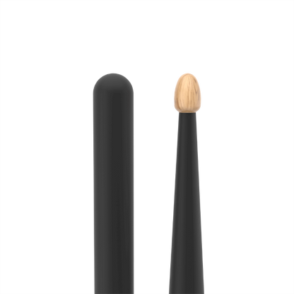 PROMARK Rebound 7A ActiveGrip Hickory Drumstick, Acorn Wood Tip - R7AAG