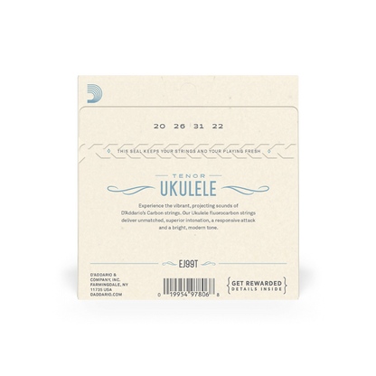 D'Addario EJ99T Pro-Arté Carbon Ukulele Strings, Tenor