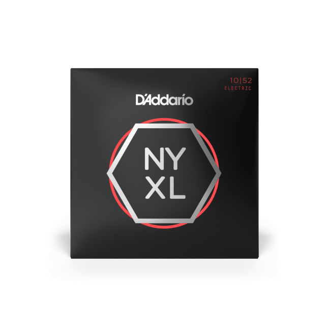 D'Addario 10-52 Light Top/Heavy Bottom, NYXL Electric Guitar Strings - NYXL1052