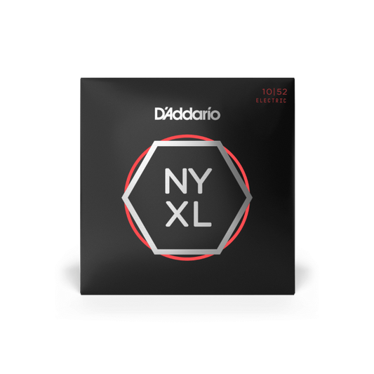 D'Addario 10-52 Light Top/Heavy Bottom, NYXL Electric Guitar Strings - NYXL1052