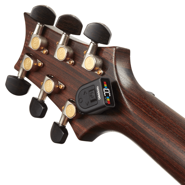 D'Addario PW-CT-21 Micro Clip Free Headstock Guitar Tuner