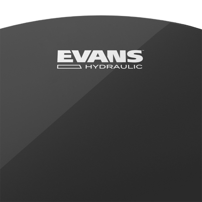 EVANS BD22HBG Hydraulic Black Bass Batter Drumhead, 22 Inch