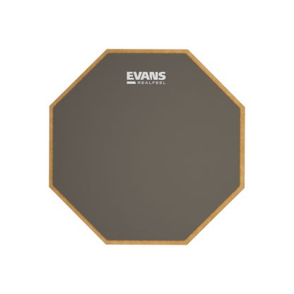 EVANS RF12G RealFeel Practice Drum Pad, 12 Inch
