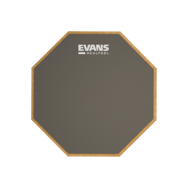 EVANS RF6GM RealFeel Mountable Practice Drum Pad, 6 Inch