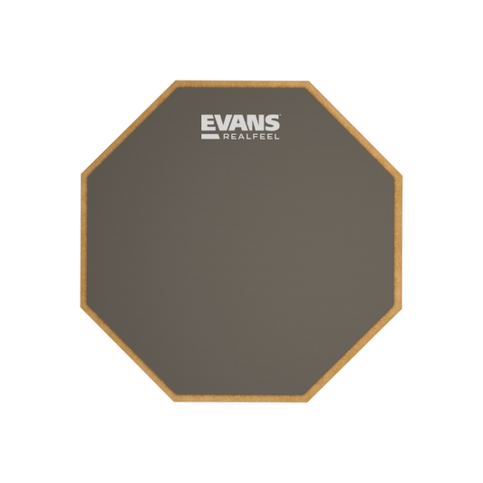 EVANS RF6GM RealFeel Mountable Practice Drum Pad, 6 Inch