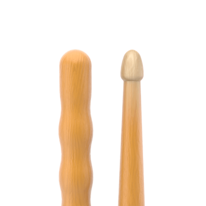 PROMARK TXGKAWW Glenn Kotche Active Wave ActiveGrip Clear Hickory Drumstick, Wood Tip