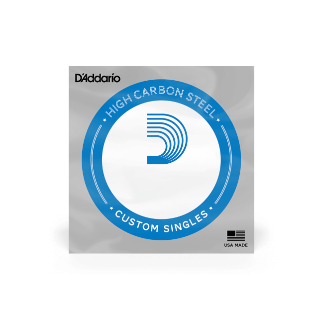 D'Addario PL015 Plain Steel Guitar Single String, .015
