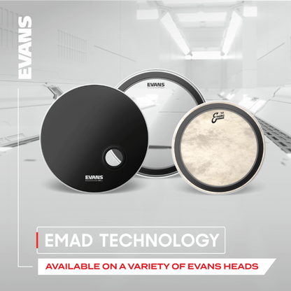 EVANS BD20REMAD REMAD Resonant Bass Drum Head, 20 Inch