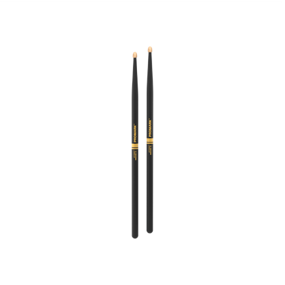 PROMARK Rebound 5A ActiveGrip Hickory Drumstick, Acorn Wood Tip - R5AAG
