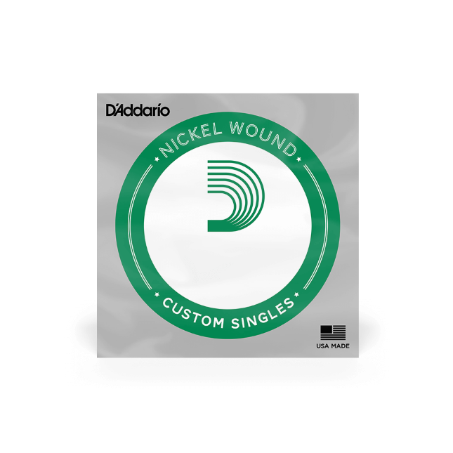 D'Addario NW042 Nickel Wound Electric Guitar Single String, .042