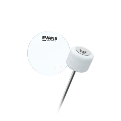 Evans EQPC1 EQ Clear Plastic Bass Drum Single Patch