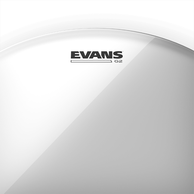 Evans TT14G2 G2 Clear Tom Batter Drumhead, 14 Inch