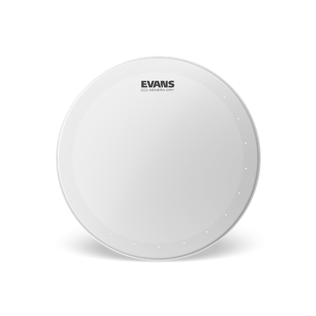 EVANS B14DRY Genera Dry Coated Snare Batter, 14 Inch
