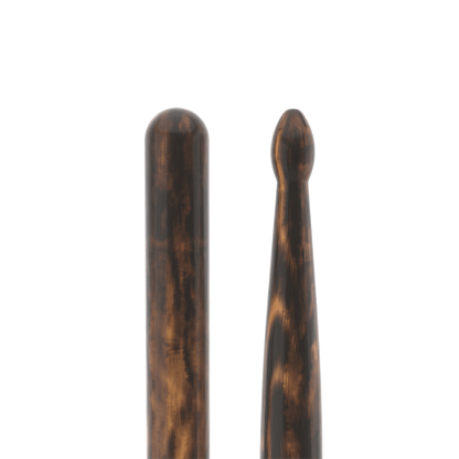 PROMARK Classic Forward 5A FireGrain Hickory Drumstick, Oval Wood Tip - TX5AW-FG