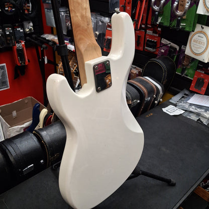Glarry GP 4-String Electric Bass - White (USED)
