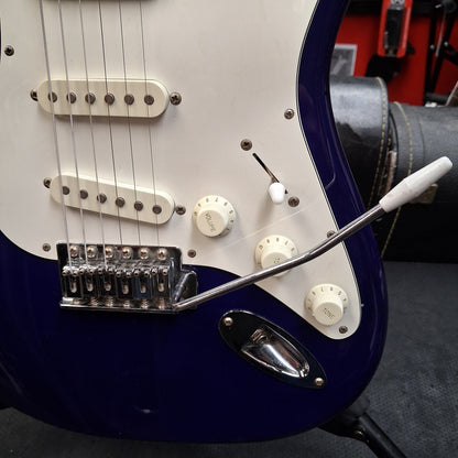 2000's Silvertone SS-11/CBL Electric Guitar - Cobalt Blue (USED) SN# SI040805546