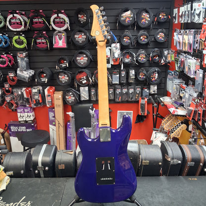 2000's Silvertone SS-11/CBL Electric Guitar - Cobalt Blue (USED) SN# SI040805546