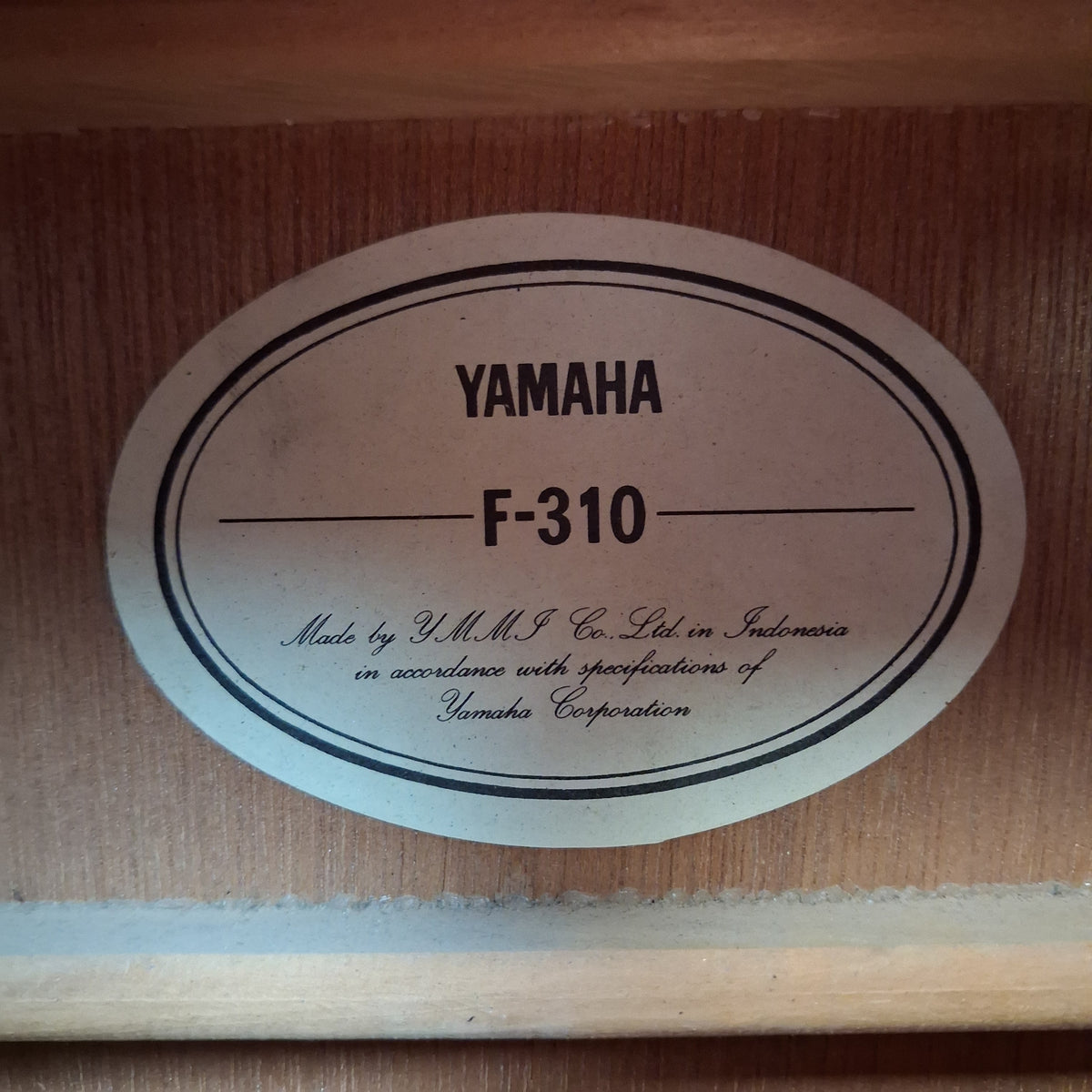 2007 Yamaha F-310 Acoustic Guitar - Natural (USED) SN# 70409152