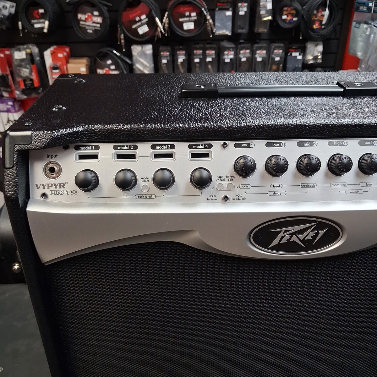 2018 Peavey VYPYR Pro-100 Modeling Guitar Combo Amplifier 100-watt, 1x12" (USED) SN# 1JBIJ250029