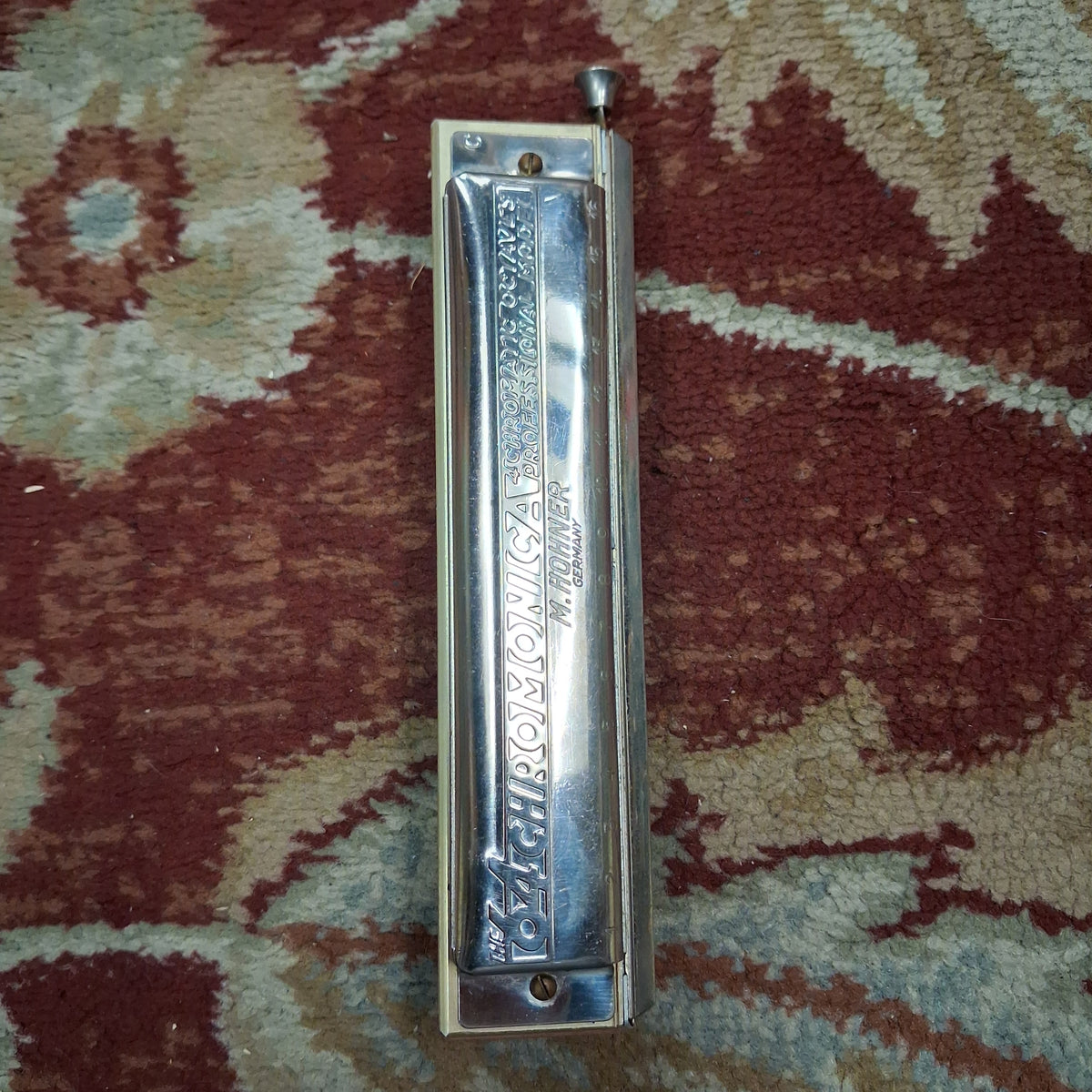 Hohner 64 Chromonica w/ Hohner Wood Case (USED) "Made In Germany"