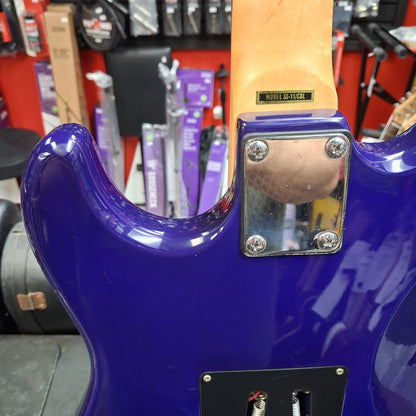 2000's Silvertone SS-11/CBL Electric Guitar - Cobalt Blue (USED) SN# SI040805546