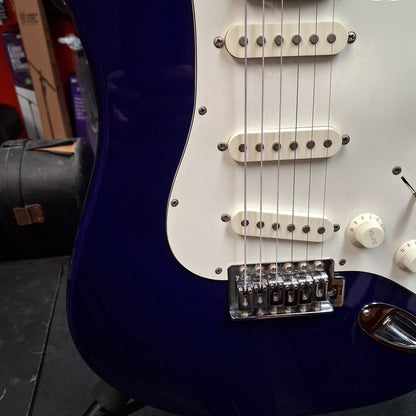2000's Silvertone SS-11/CBL Electric Guitar - Cobalt Blue (USED) SN# SI040805546