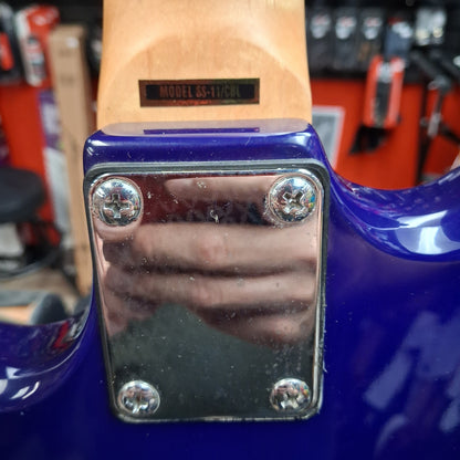 2000's Silvertone SS-11/CBL Electric Guitar - Cobalt Blue (USED) SN# SI040805546