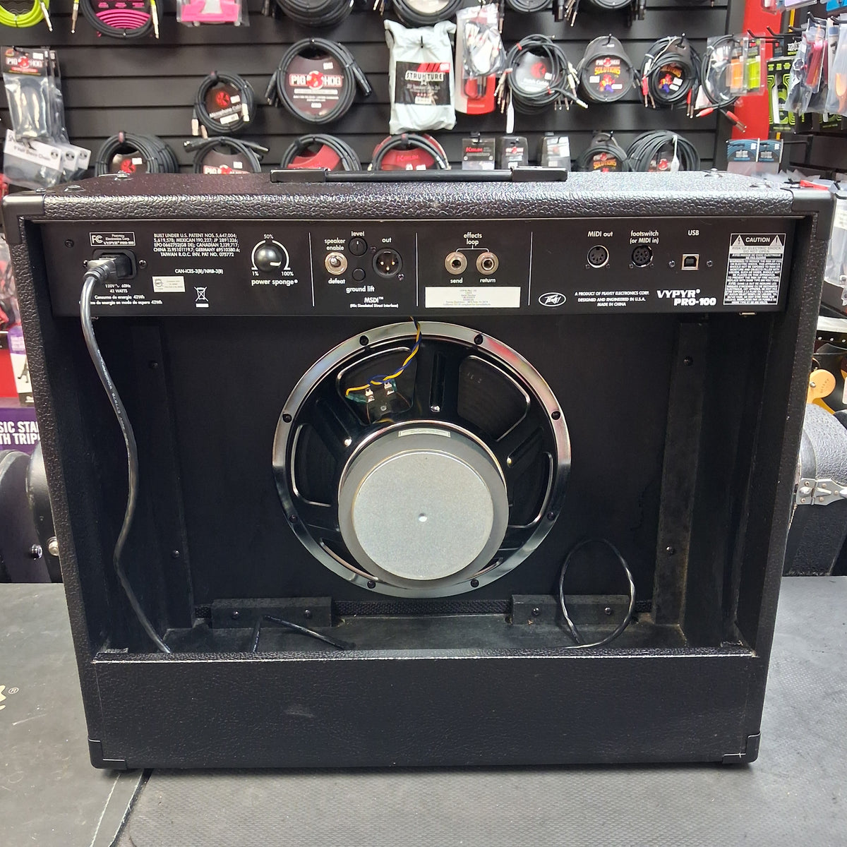 2018 Peavey VYPYR Pro-100 Modeling Guitar Combo Amplifier 100-watt, 1x12" (USED) SN# 1JBIJ250029