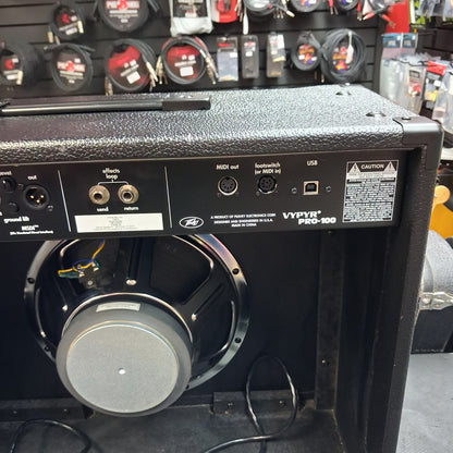 2018 Peavey VYPYR Pro-100 Modeling Guitar Combo Amplifier 100-watt, 1x12" (USED) SN# 1JBIJ250029