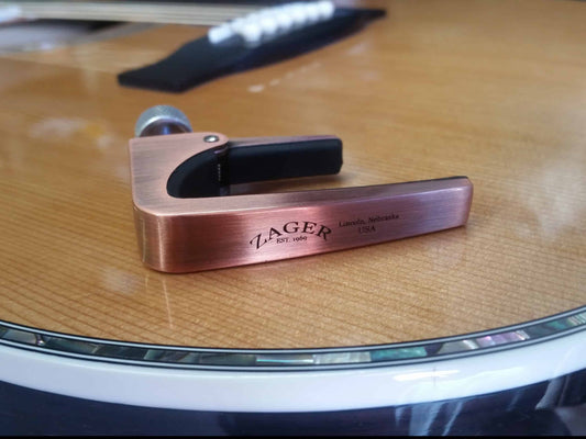 Zager Adjustable Capo - Rose Gold (USED)
